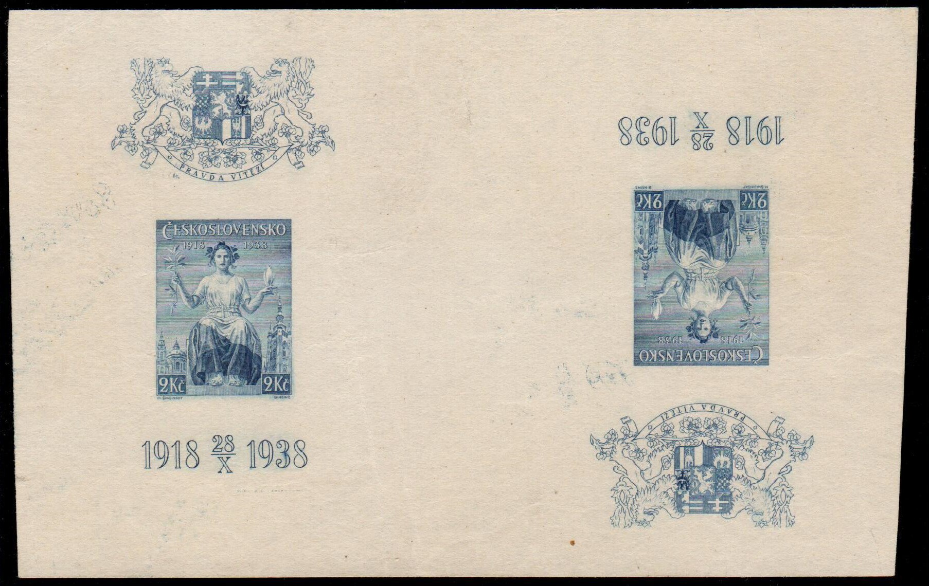 Czechoslovakia, sheet Michel #5 Image